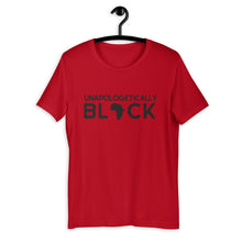 Load image into Gallery viewer, Unapologetically Black - Short-Sleeve Unisex T-Shirt
