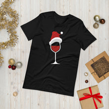 Load image into Gallery viewer, WINE at CHRISTMAS TIME- Short-Sleeve Unisex T-Shirt
