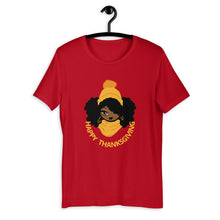 Load image into Gallery viewer, A HAPPY FRO THANKSGIVIN - Short-Sleeve Unisex T-Shirt
